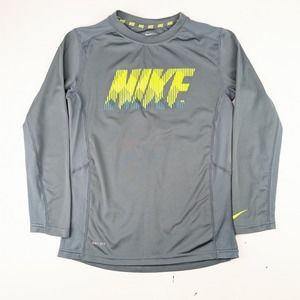 Nike Gray Athletic LS Shirt